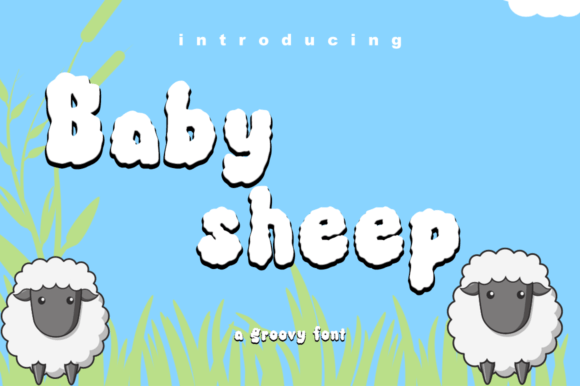 Baby Sheep: A Joyful Display Typeface for Web Design