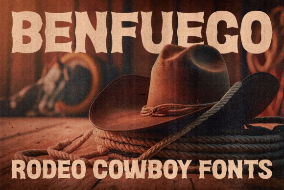 Benfuego: The Rodeo-Inspired Display Font for Authentic Branding