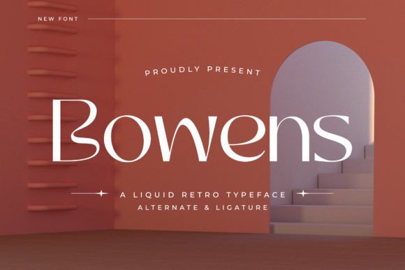Bowens: The Retro Typeface That Elevates Small Business Branding