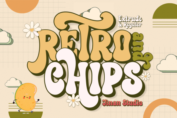 Bringing Nostalgia to Life with the Retro and Chips Typeface