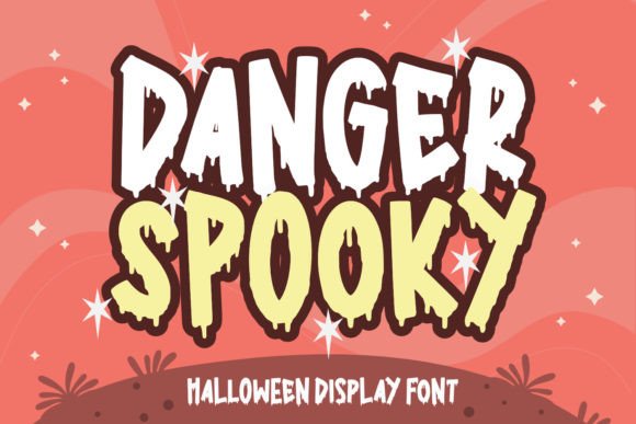 Danger Spooky Font for Halloween Branding