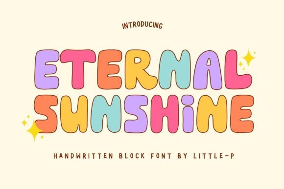 Eternal Sunshine: A Playful Font for Polished Branding
