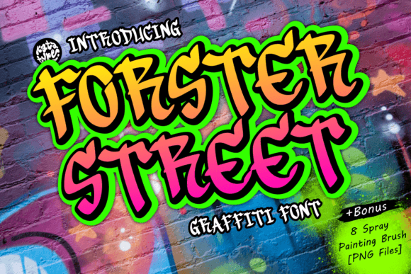Forster Street: The Edgy Typeface for Bold Small Business Branding