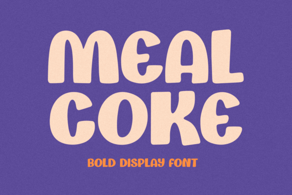 Mealcoke Font for Handmade Creations