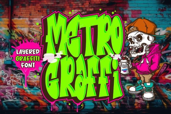 Metro Graffi: The Bold Display Font for Modern Web Design