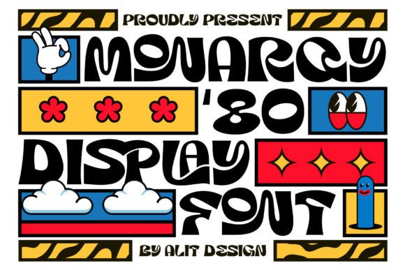 Monarqy: A Funky Retro Font for Your Brand’s Visual Makeover