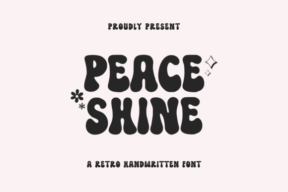 Peace Shine Font for Creative Branding Projects