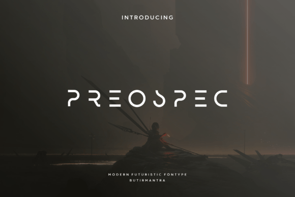 Preospec: The Futuristic Display Font for Scroll-Stopping Marketing