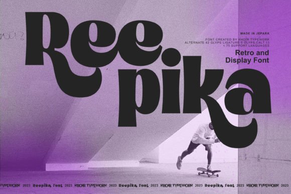 Reepika: The Display Typeface That Transforms Campaign Visuals