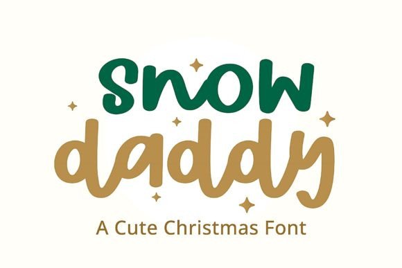 Snow Daddy: A Handwritten Font That Adds Warmth to Digital Designs