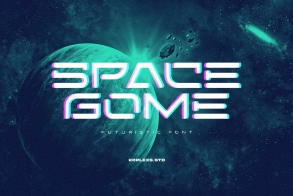 Space Gome: A Futuristic Font for Modern Web Design