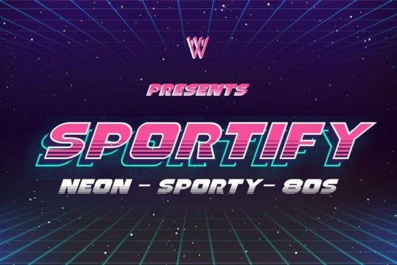 Sportify: The Retro-Modern Typeface for Handmade Creators