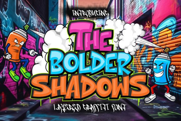 The Bolder Shadow: A Display Font to Elevate Your Brand Identity