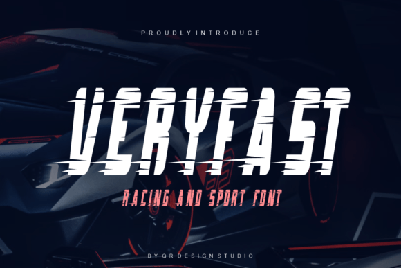 Veryfast: A Quirky Display Font for Editorial Design