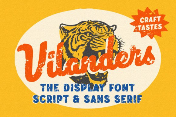 Vilanders Display Font Review